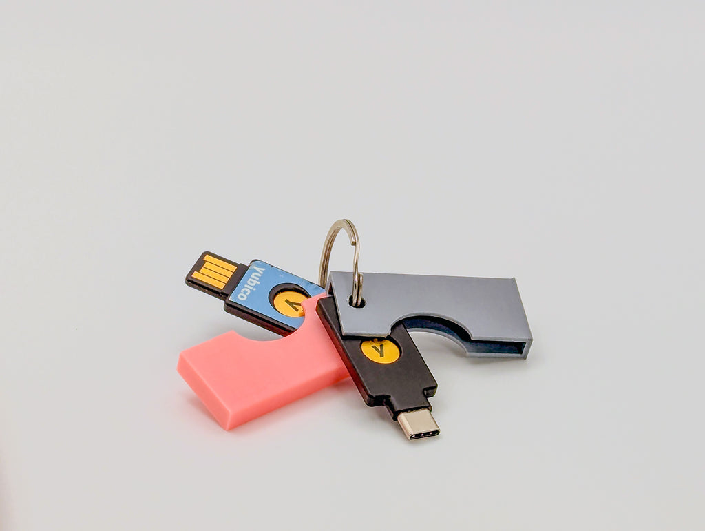 YubiKey Series 5 USB A Compatible Keychain Cover