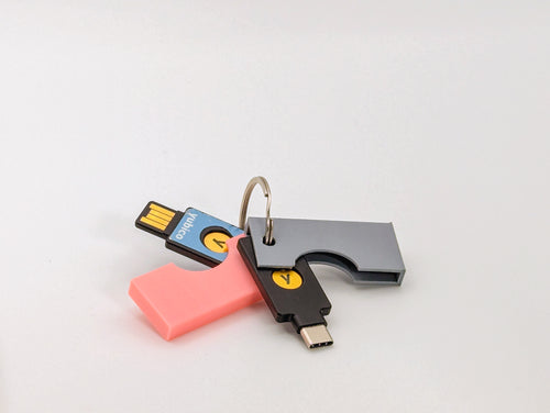 YubiKey Series 5 USB C Compatible Keychain Cover